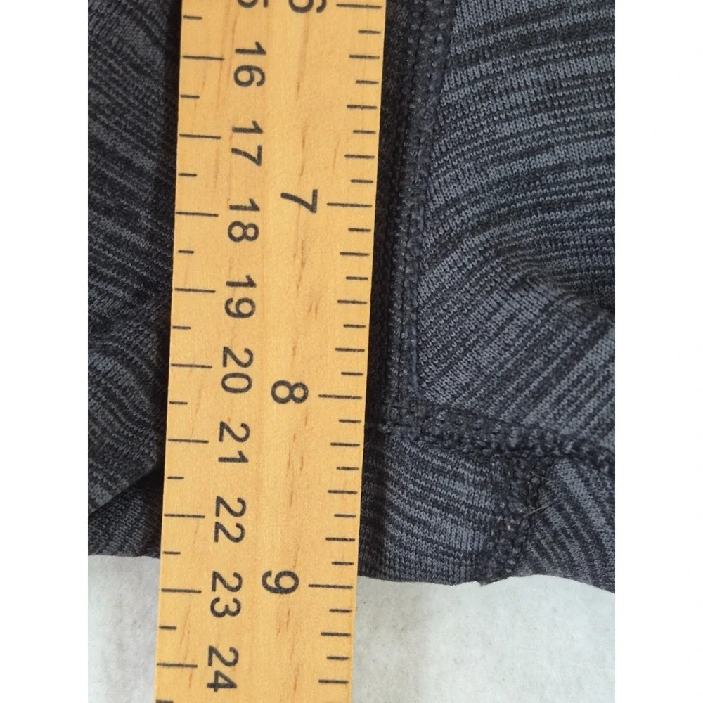 Athleta Fleece Lined Leggings XXS Black Gray Athletic Yoga Running Pants
